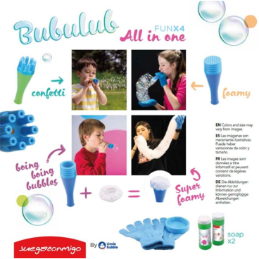 BUBULUB ALL IN ONE FUN X 4