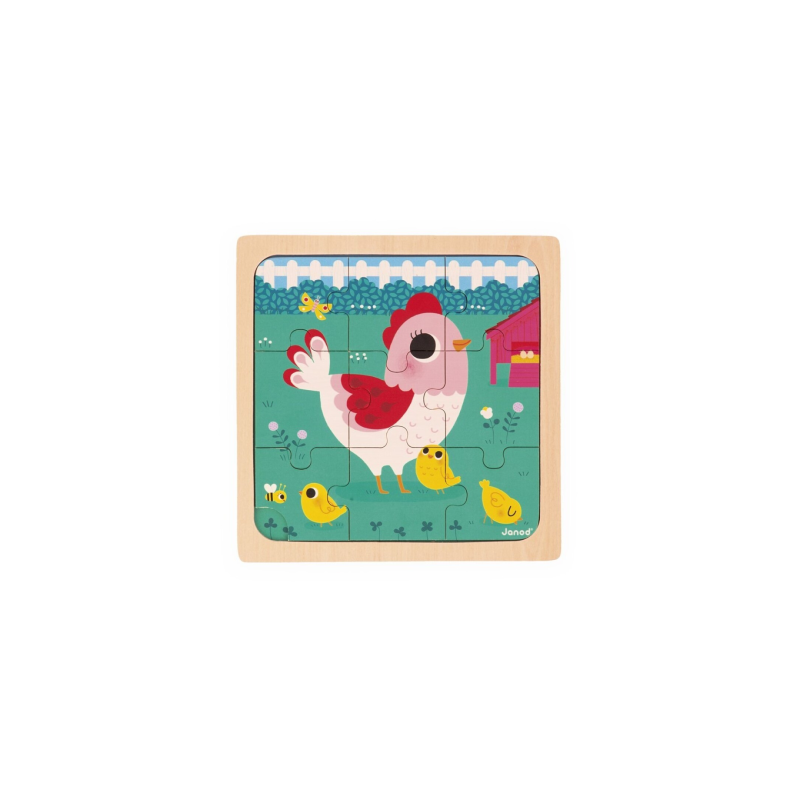 PUZZLE LA GALLINA HENRIETTE