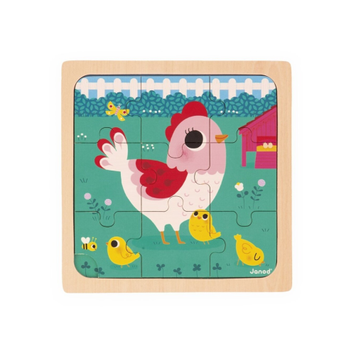 PUZZLE LA GALLINA HENRIETTE