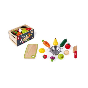 MAXI SET DE FRUTAS Y VERDURAS VELCRO