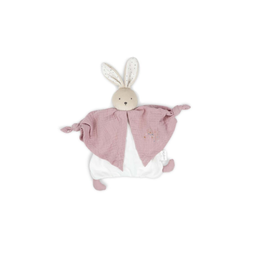 PETIT PAS DOUDOU ALGODÓN ORGÁNICO CONEJO ROSA