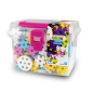 MELI BASIC CONSTRUCTOR PASTEL TRAVEL BOX 250 PIEZAS