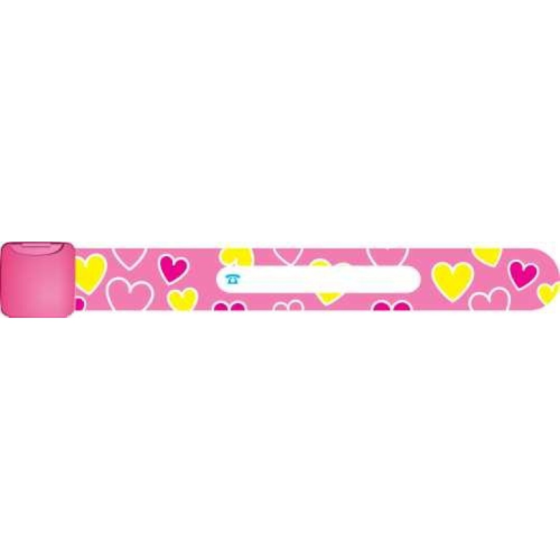 PULSERA INFOBAND CORAZONES