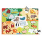 ENCAJABLE PUZZLE ANIMO DJECO