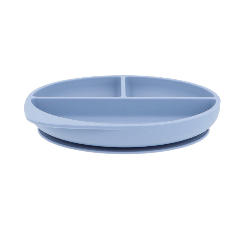 PLATO DE SILICONA CON VENTOSA OCEAN BLUE TUTETE