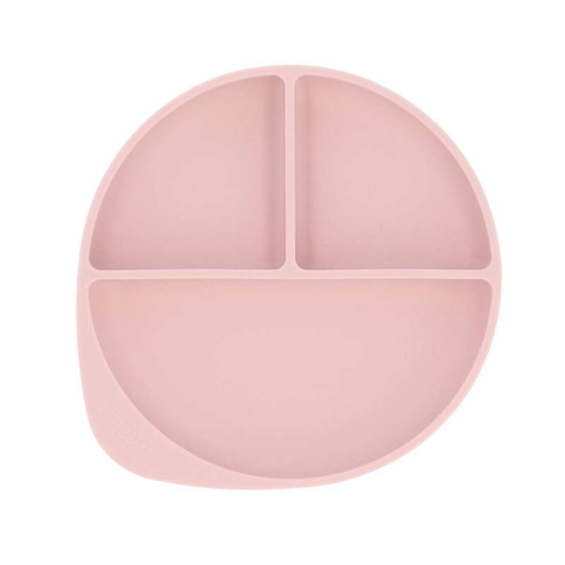 PLATO DE SILICONA CON VENTOSA LIGHT PINK