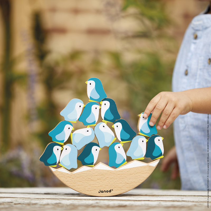 JUEGO DE EQUILIBRIO PINGÜINOS