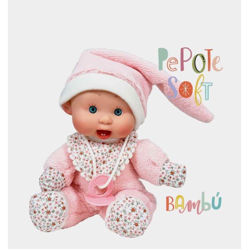 MUÑECA PEPOTE BAMBÚ 26CM NINES D´ONIL