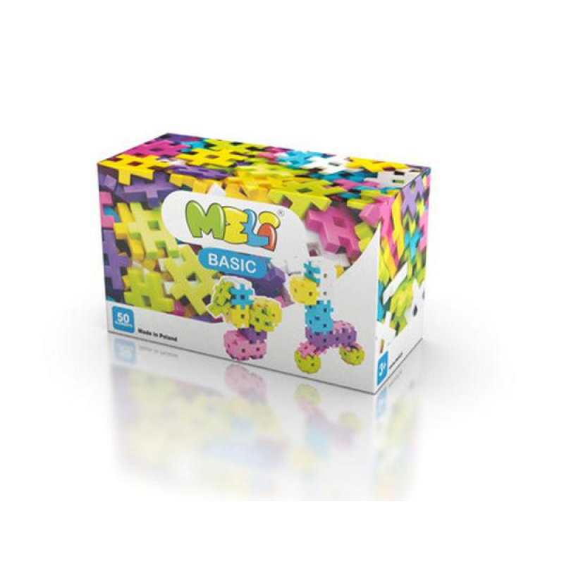 MELI BASIC PASTEL 50 PIEZAS