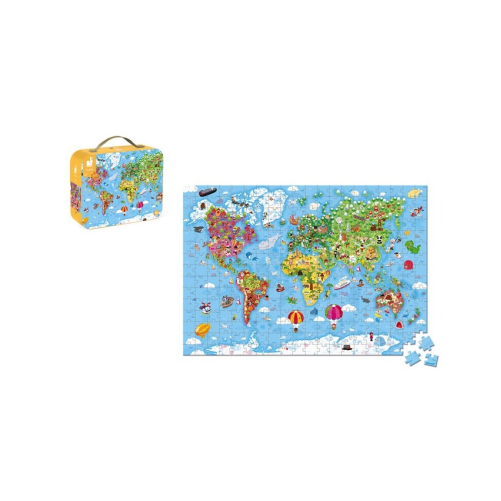 PUZZLE GIGANTE ATLAS MUNDIAL