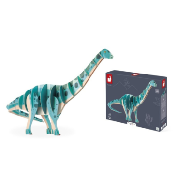 DINO PUZZLE CON VOLUMEN: EL DIPLODOCUS