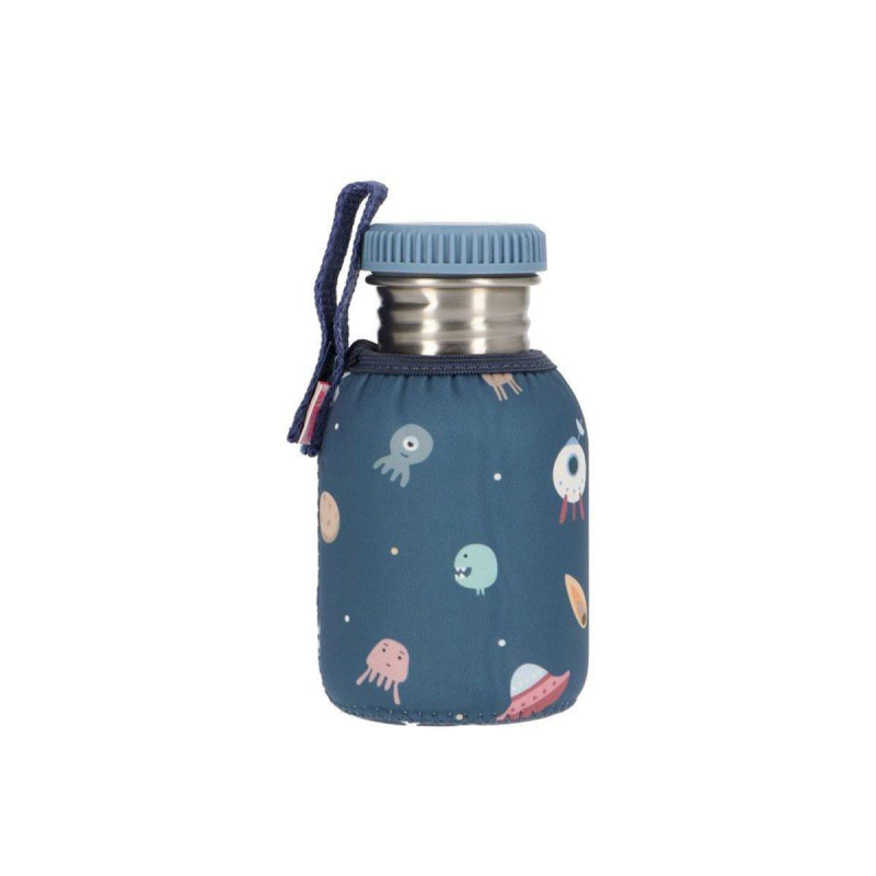 BOTELLA DE ACERA INOX. CON FUNDA THE MARTIANS 350ml