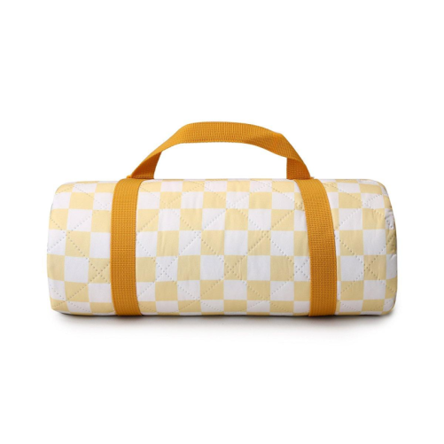 MANTA PICNIC STRIPES YELLOW CHES
