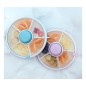 CAJA DE ALMUERZO SNACK SPINNER FLIP TARO PURPLE
