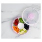 CAJA DE ALMUERZO SNACK SPINNER FLIP TARO PURPLE