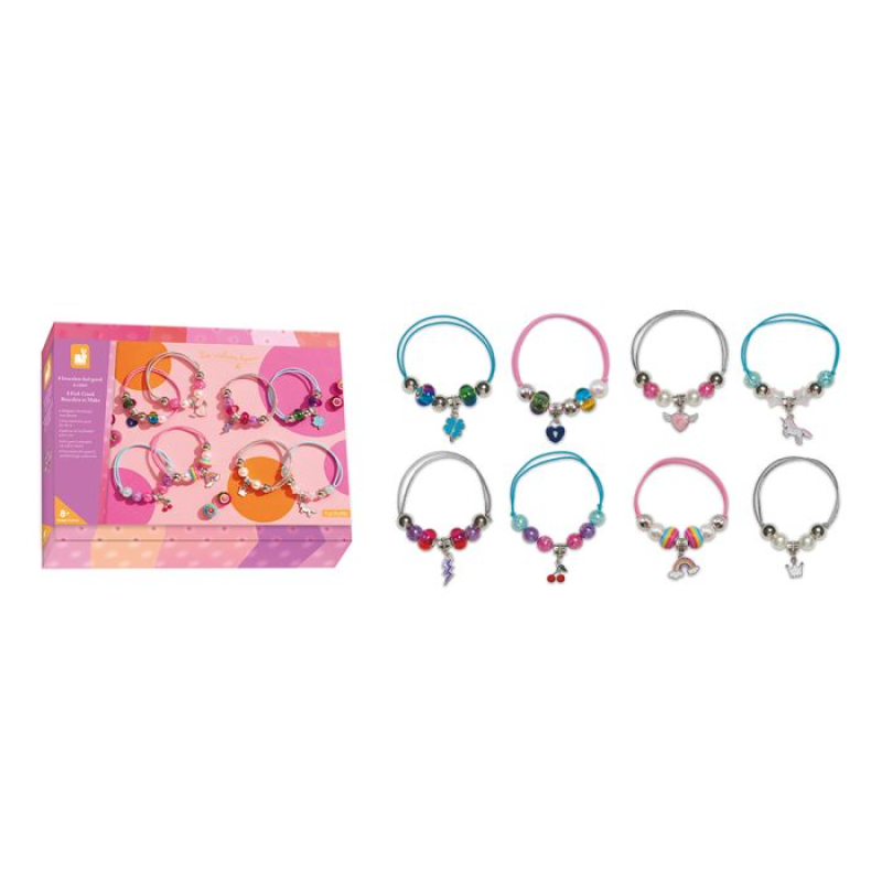 8 PULSERAS DE LA FELICIDAD