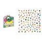 100 PEGATINAS REPOSICIONABLES - DINOSAURIOS