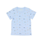 CAMISETA ALGODÓN AZUL MONNËKA