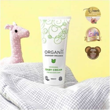 CREMA DE CUERPO PARA BEBES ORGANII 100ML