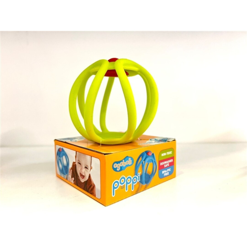 PELOTA SENSORIAL OGOBOLLI POPPI VERDE