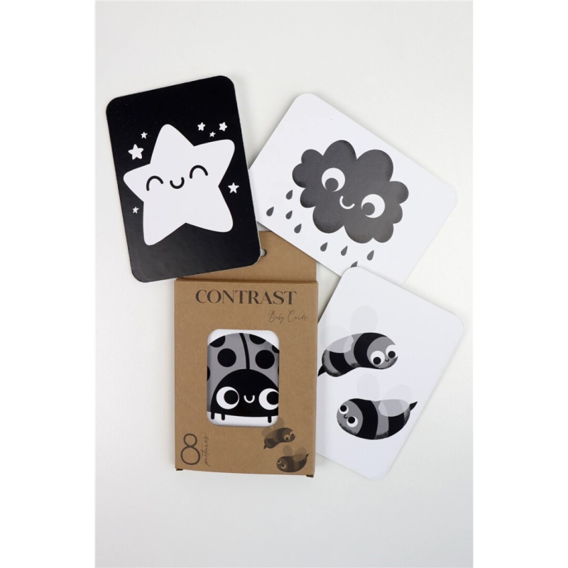 TARJETAS DE ALTO CONTRASTE PARA BEBÉS