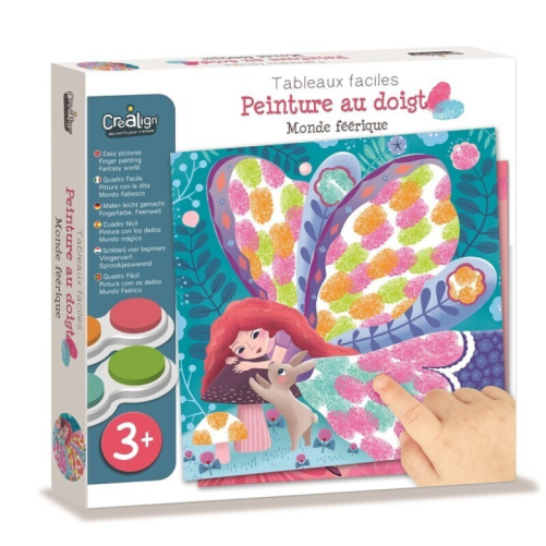 PINTAR CON LOS DEDOS MUNDO DE HADAS