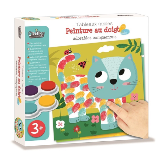 PINTAR CON LOS DEDOS COMPAÑEROS ADORABLES