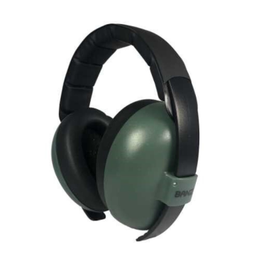 AURICULARES BANZ ANTI RUIDO DARK GREEN BABY