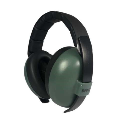 AURICULARES BANZ ANTI RUIDO DARK GREEN BABY