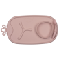 BANDEJA DE SILICONA ROLL+GO B.BOX CON CUCHARA BLUSH
