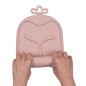 BANDEJA DE SILICONA ROLL+GO B.BOX CON CUCHARA BLUSH