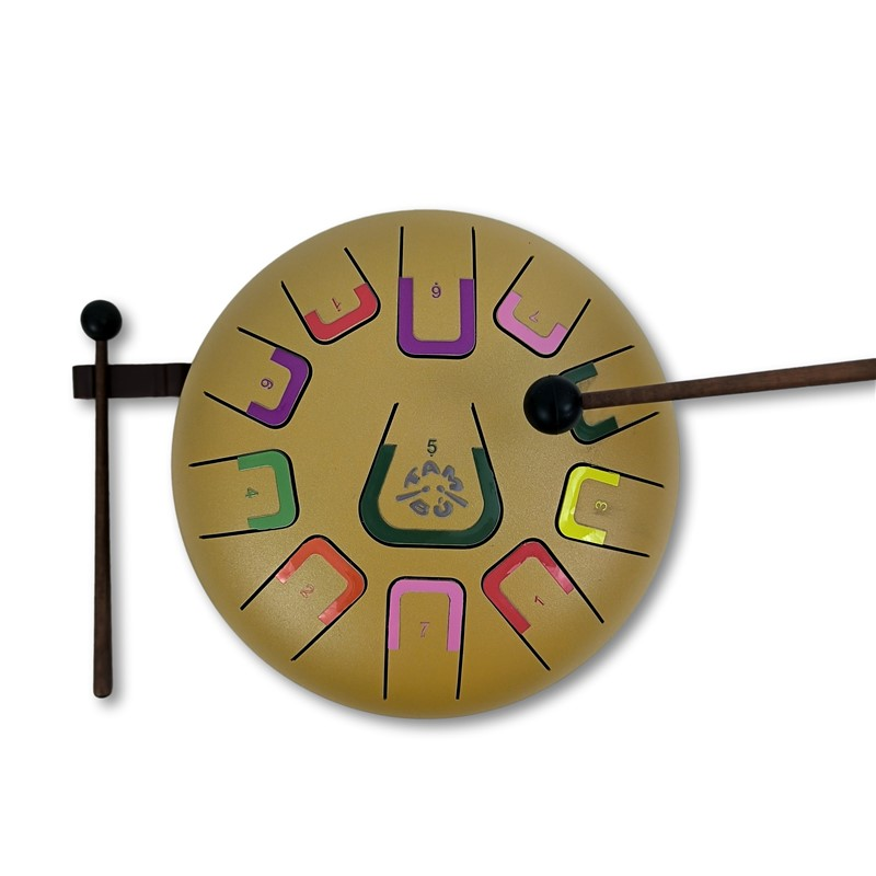 TAMBÚ 8" 11 NOTAS ORO