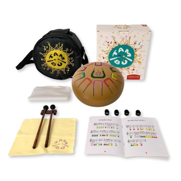 TAMBÚ 8" 11 NOTAS ORO