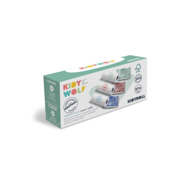PAPEL TÉRMICO (5 rollos) 3 colores