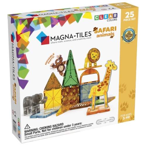 MAGNA-T SAFARI ANIMALES SET 25 PIEZAS