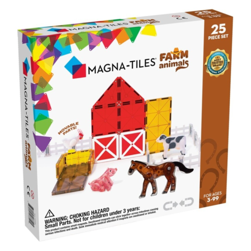 MAGNA-T FARM ANIMALES SET 25 PIEZAS