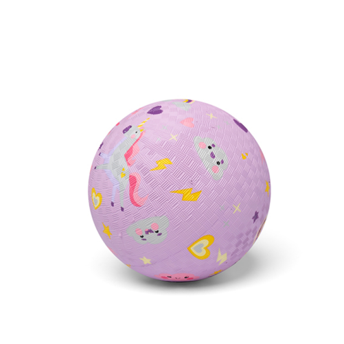 PELOTA DE CAUCHO NATURAL UNICORN 13cm