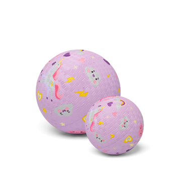 PELOTA DE CAUCHO NATURAL UNICORN 18cm