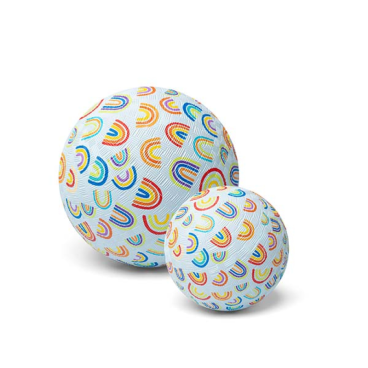 PELOTA DE CAUCHO NATURAL RAINBOW 13cm