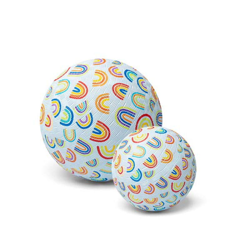 PELOTA DE CAUCHO NATURAL RAINBOW 13cm