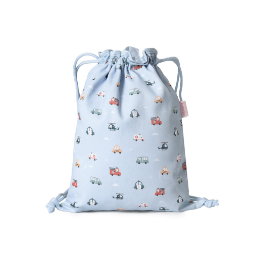 MOCHILA SACO TELA CITY CARS