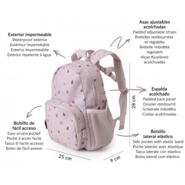 MOCHILA INFANTIL GEOMETRIC NATURE