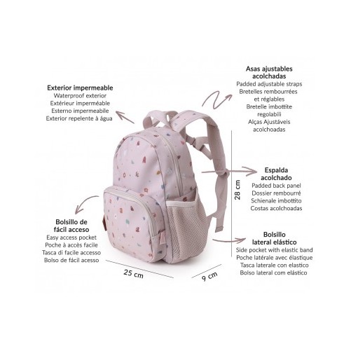 MOCHILA INFANTIL GEOMETRIC NATURE