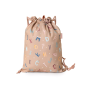 MOCHILA SACO TELA FUNNY LETTERS