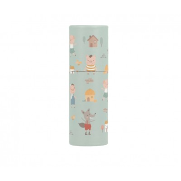 TUBO 12 LÁPICES THE THREE LITTLE PIGS