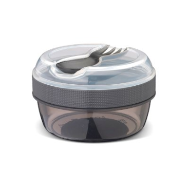 CAJA DE ALMUERZO CON TAPA REFRIGERANTE N´ICE CUP GREY