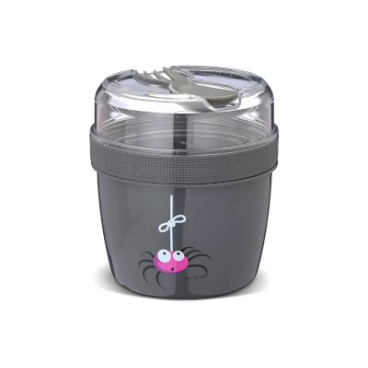 FIAMBRERA SNACK N´ICE CUP L ARAÑA GREY