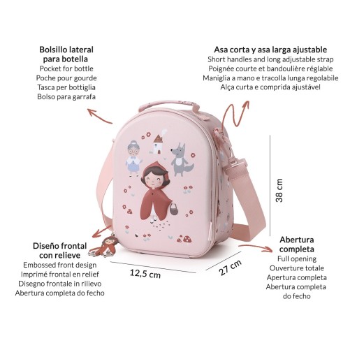 BOLSA MERIENDA TÉRMICA 3D LITTLE RED