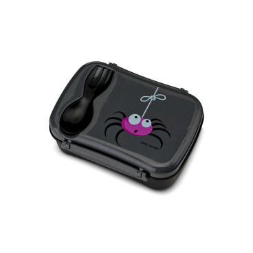 CAJA DE ALMUERZO N´ICE BOX KIDS ARAÑA GREY