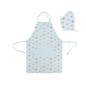 SET DELANTAL Y MANOPLA CITY CARS